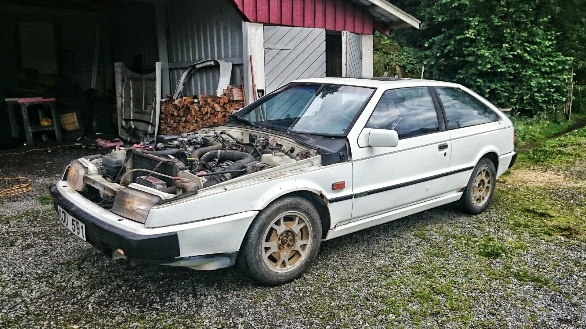 Isuzu Piazza Turbo white